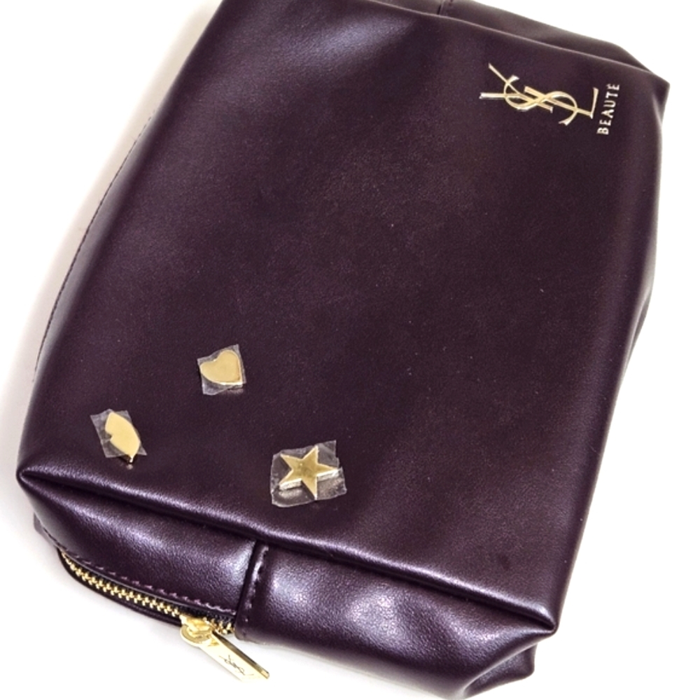YSL Yves Saint Lurant Beaute Makeup Cosmetic Bag